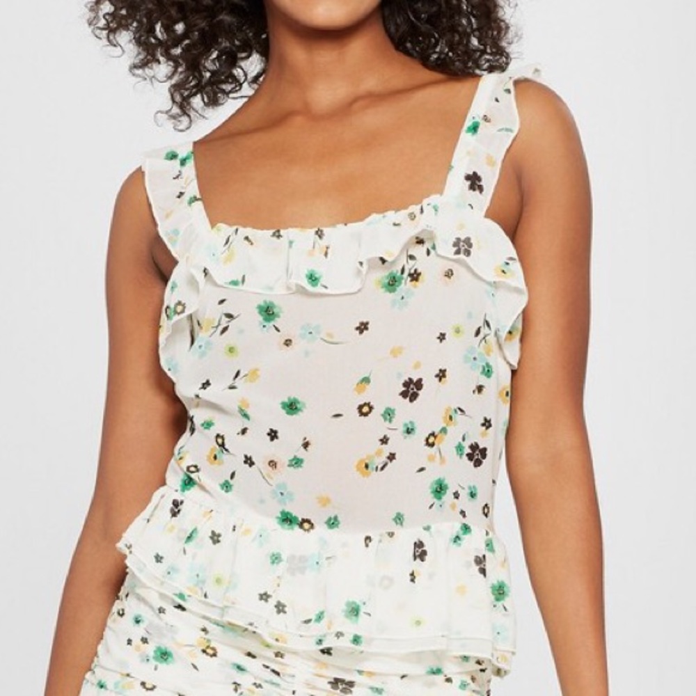 DONATED: Who What Wear | NWOT Floral Tank